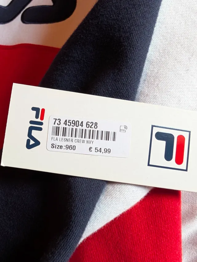 Sudadera Fila Nueva con Etiqueta