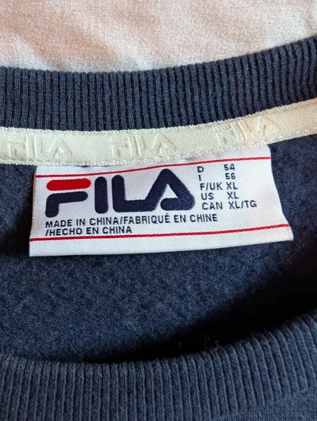 Sudadera Fila Nueva con Etiqueta