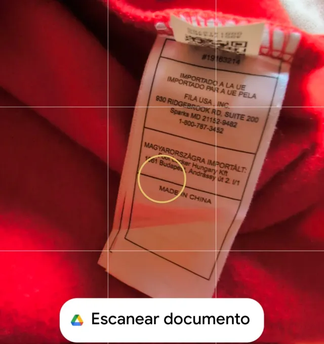 Sudadera Fila Nueva con Etiqueta