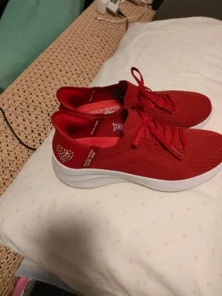 Skechers Rojas Slip-ins Mujer