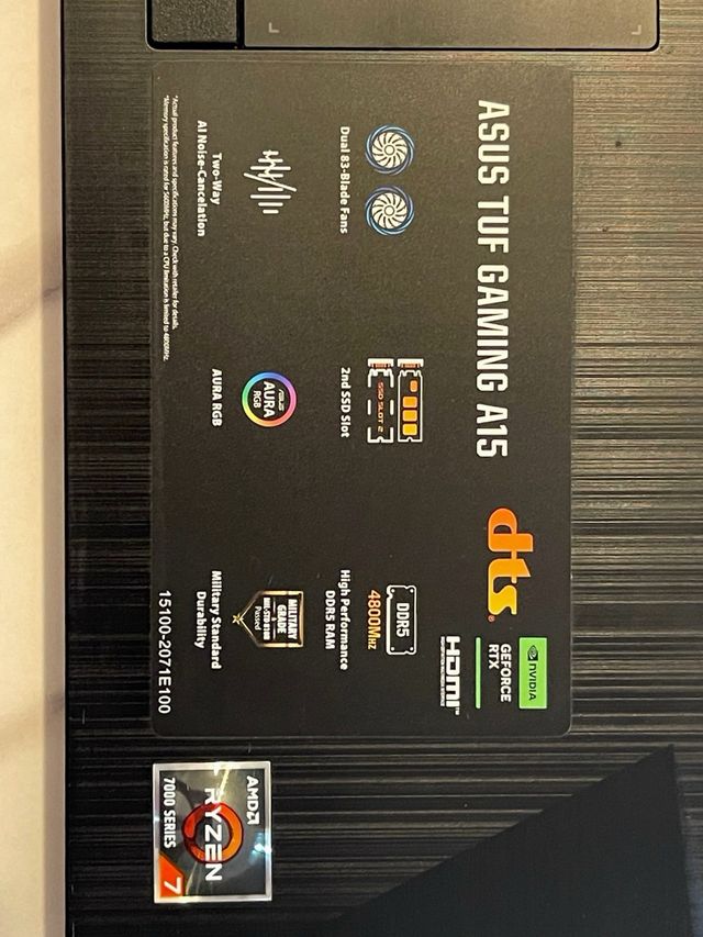 Portátil Gaming ASUS TUF FA506 15.6”