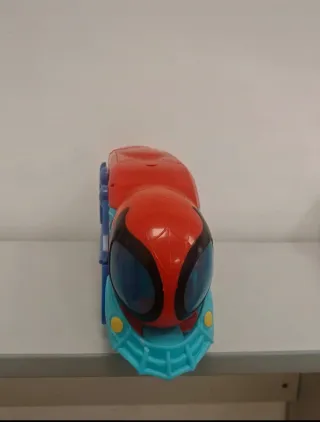 Treno giocattolo Spiderman per bambini