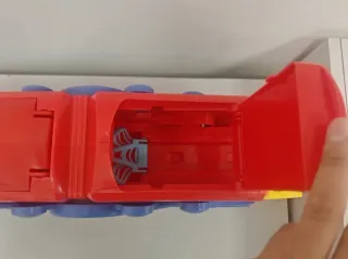 Treno giocattolo Spiderman per bambini