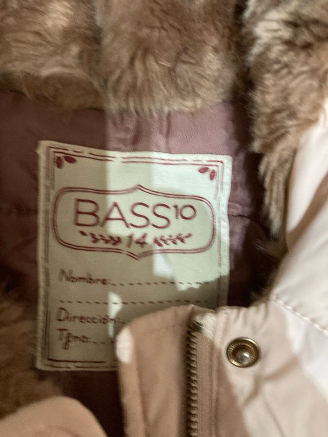 Giacchetta Bass Beige con Cappuccio Imbottito