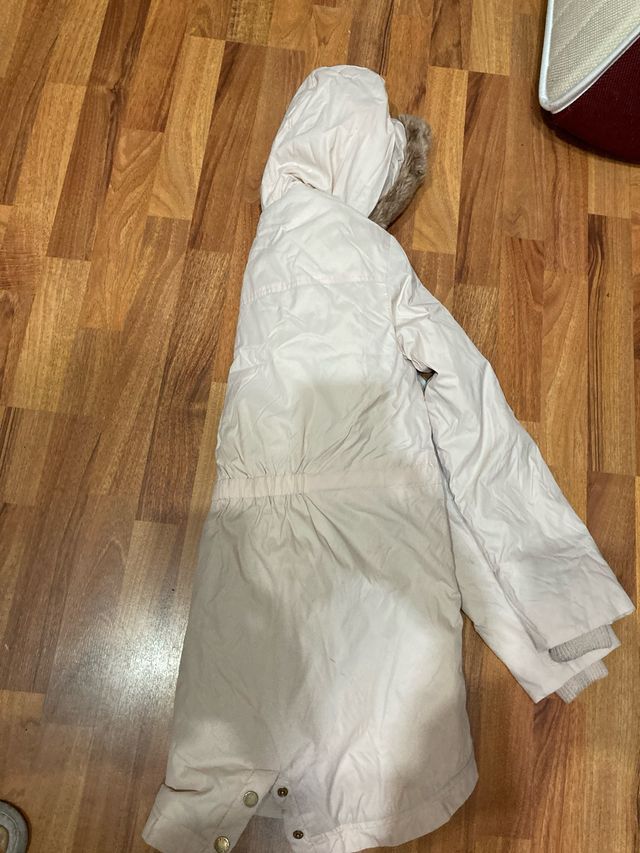 Giacchetta Bass Beige con Cappuccio Imbottito