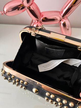 Clutch Lefties estilo Alexander Mcqueen