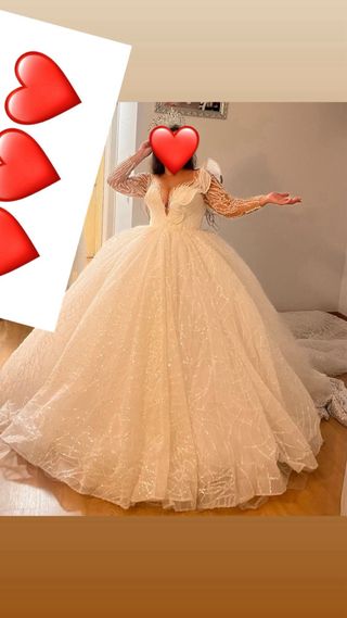 Vestido de Novia Blanco Princesa