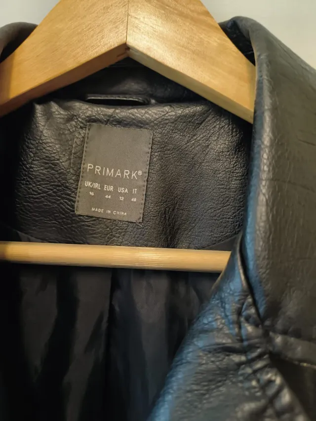 Chaqueta Biker Negra Primark