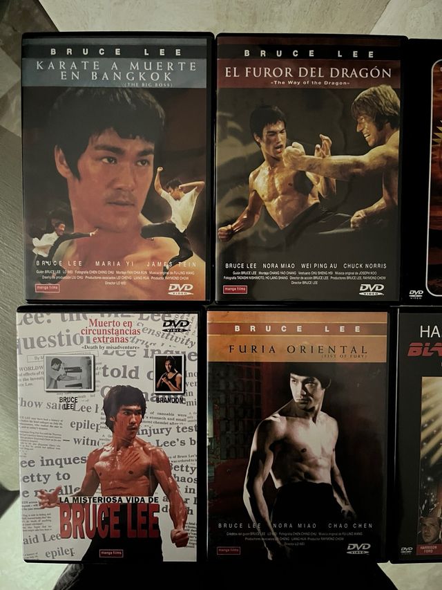 Lote Películas Bruce Lee y otras DVD