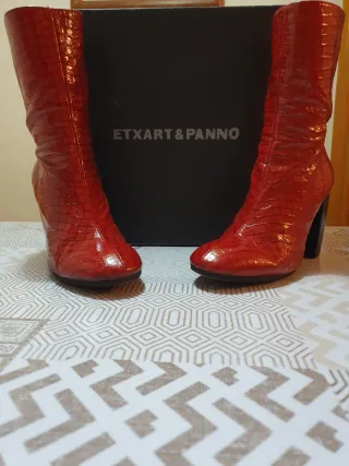 Botines ETXART & PANNO Rojos