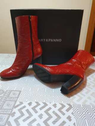 Botines ETXART & PANNO Rojos