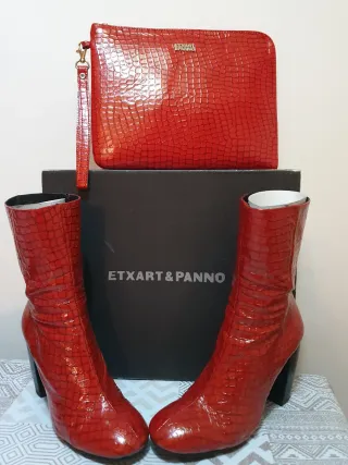 Botines ETXART & PANNO Rojos