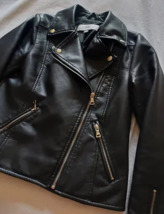 Casaco Motard Preto Menina 12A