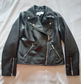 Casaco Motard Preto Menina 12A