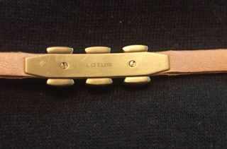 Pulsera Lotus Cuero Rosa para mujer