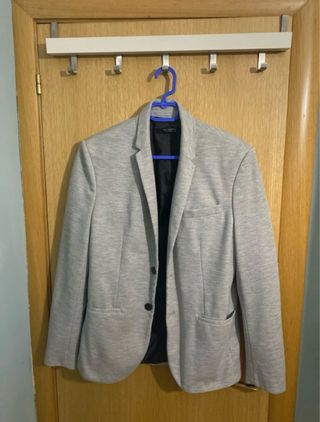 Americana Zara Gris Hombre