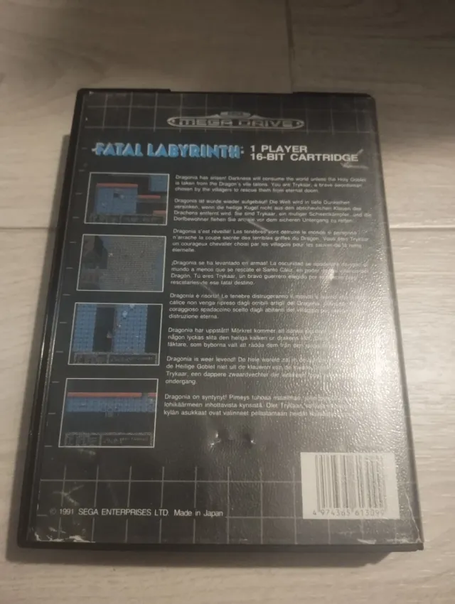 Labirinto Fatal Sega Mega Drive