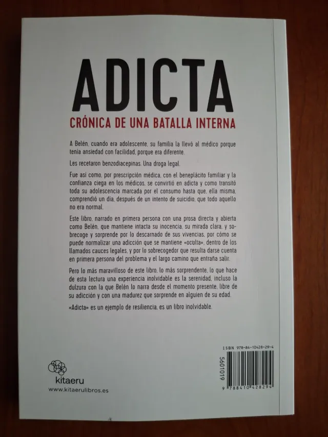 Adicta: Crónica de una batalla interna