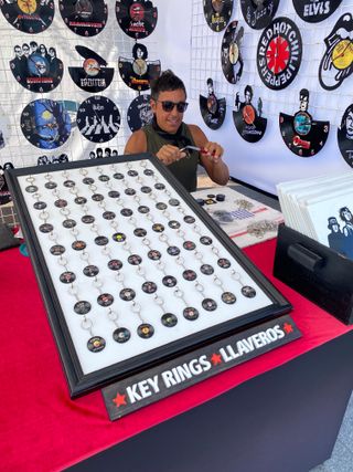 Llavero Disco Vinilo Retro Slipknot