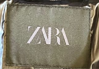 Chaqueta Zara Negra Brillante