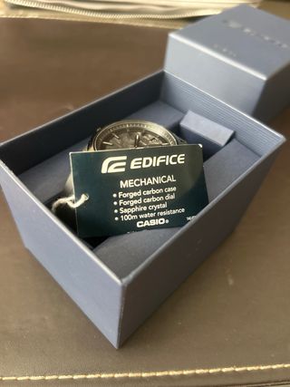 Reloj Casio Edifice Automático Negro