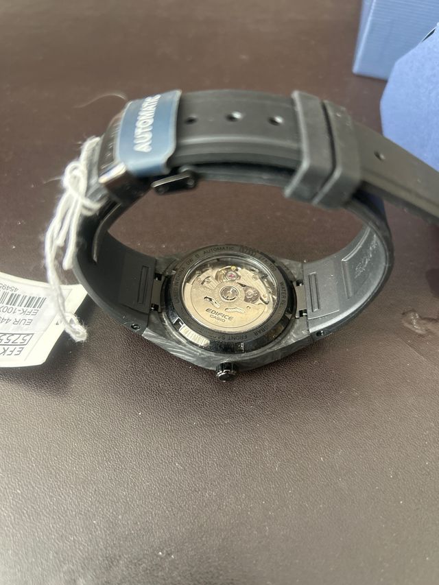 Reloj Casio Edifice Automático Negro