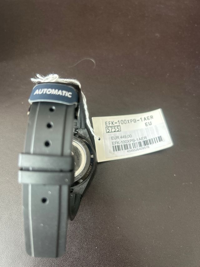 Reloj Casio Edifice Automático Negro