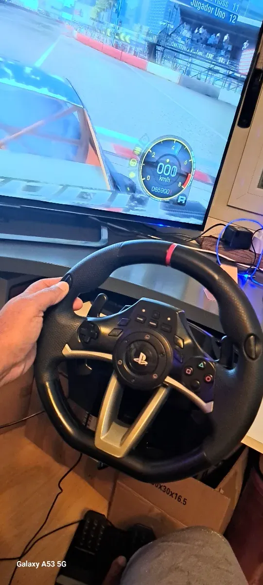 Gafas VR PS4 cumpleta + Volante y pedales Hori PS4