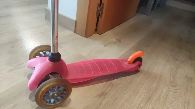 Patinete Micro infantil 3 ruedas rosa