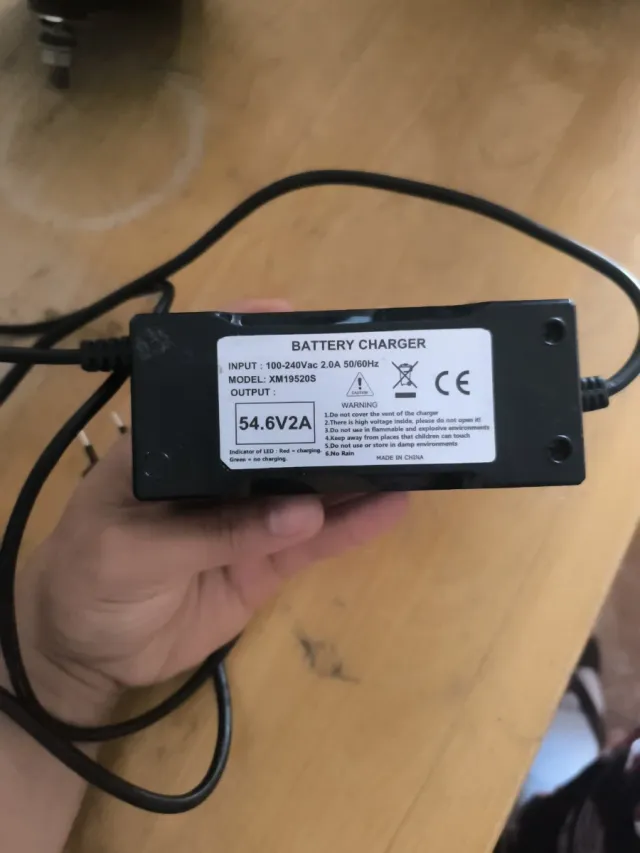 Caricabatterie per Bici Elettrica 48V