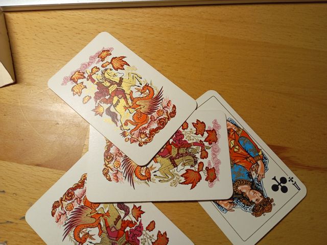 Baraja de cartas soviética 1987