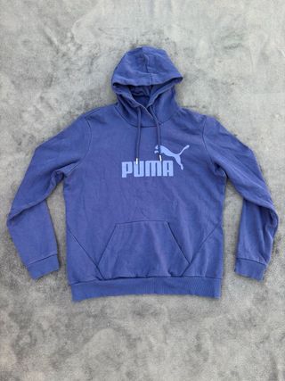Puma Sudadera Azul Marino con Capucha