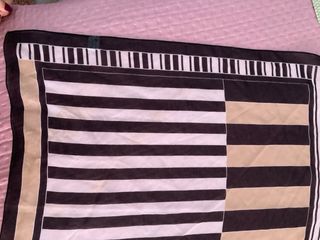 Sciarpa/foulard donna beige e nero