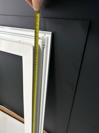 fijo aluminio cristal cámara transparente,