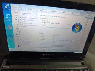 Packard Bell Mini Portátil Negro/Plata