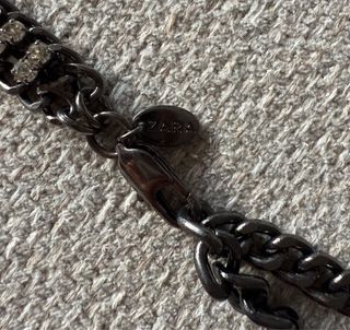 Collar Zara Flores Brillantes