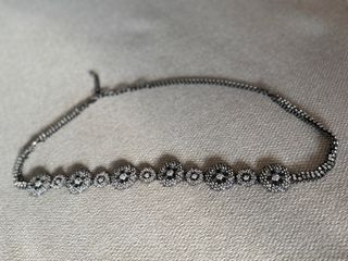 Collar Zara Flores Brillantes