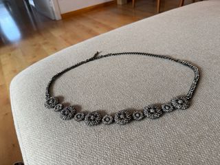 Collar Zara Flores Brillantes