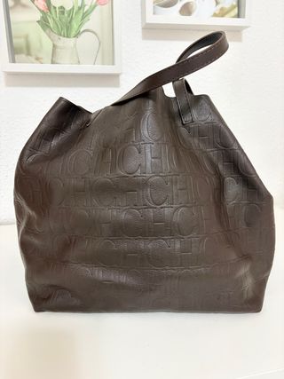 Bolso Piel Carolina Herrera Matryoshka Marrón