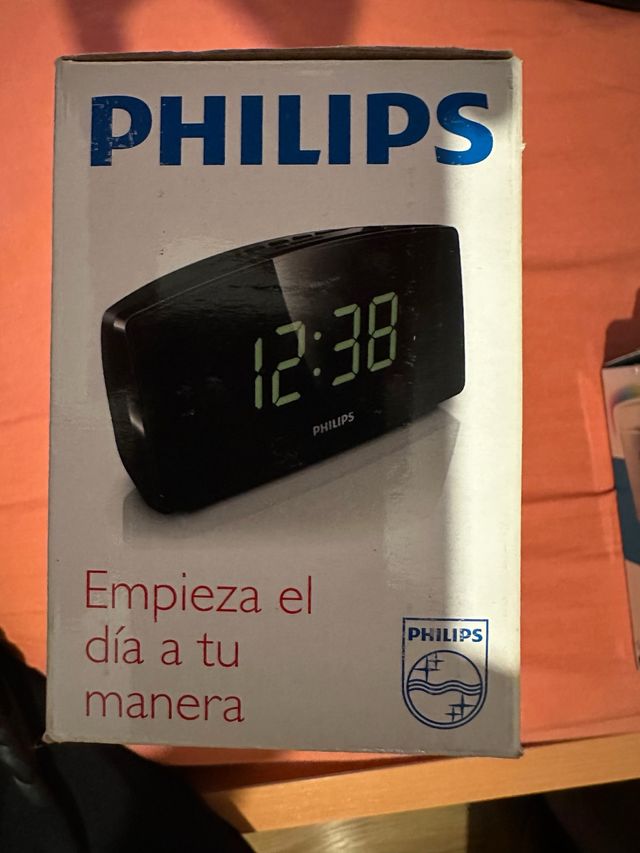 Radio Despertador Philips Digital