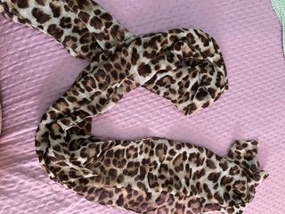 Sciarpa/foulard donna stampa animalier