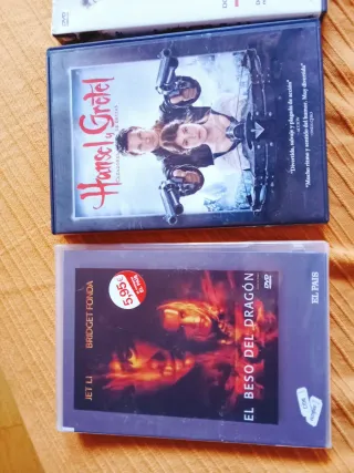 DVD Hansel y Gretel: Cazadores de Brujas y otros