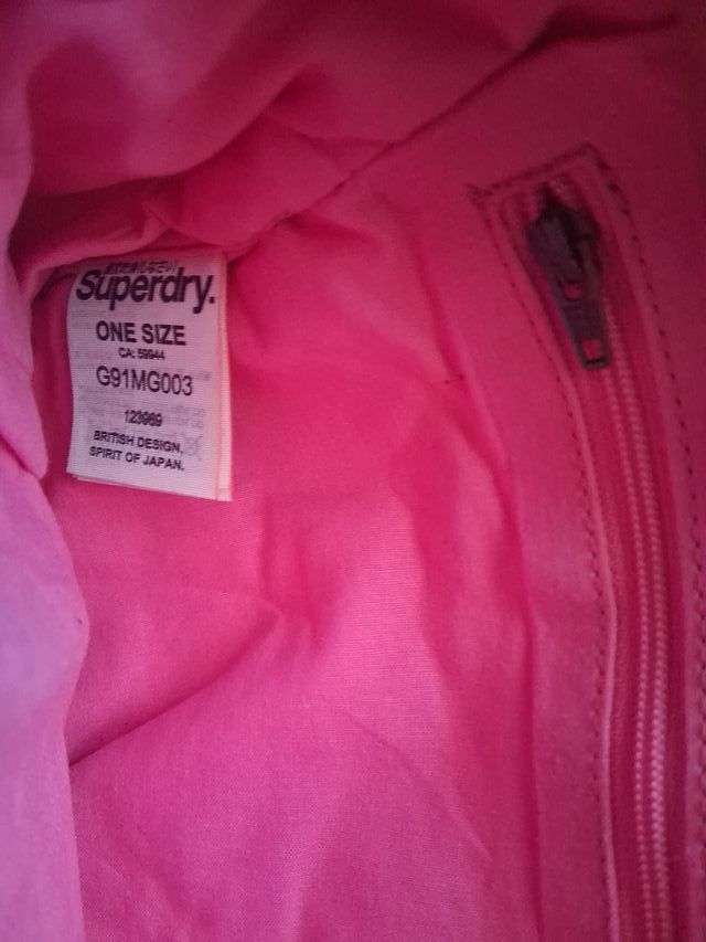 Borsa da donna Superdry a righe