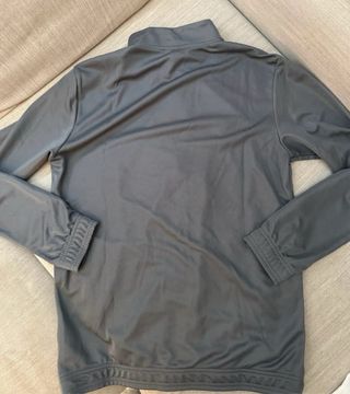 Chaqueta Adidas gris con cremallera