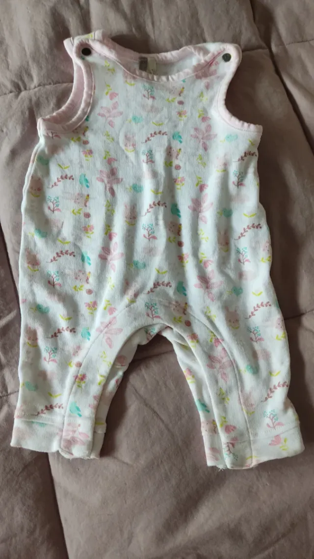 Body bebé estampado floral