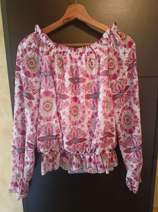 Camicetta corta fantasia