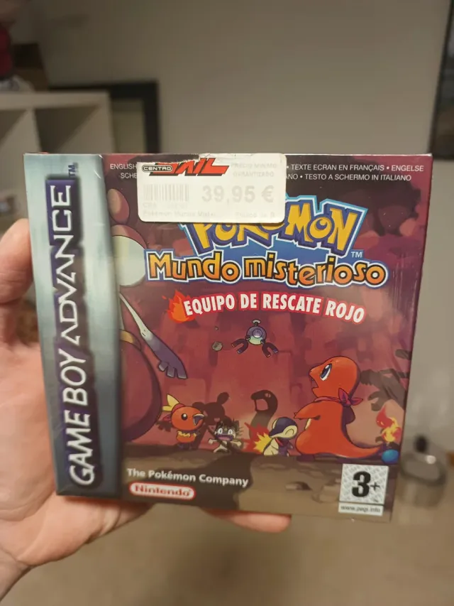 Pokémon Mundo Misterioso Rojo Precintado GBA