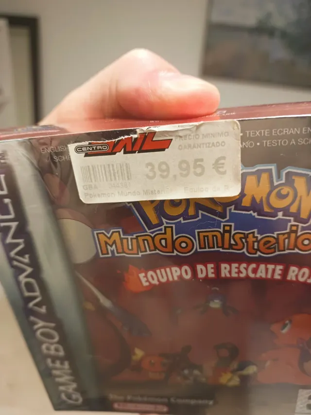 Pokémon Mundo Misterioso Rojo Precintado GBA