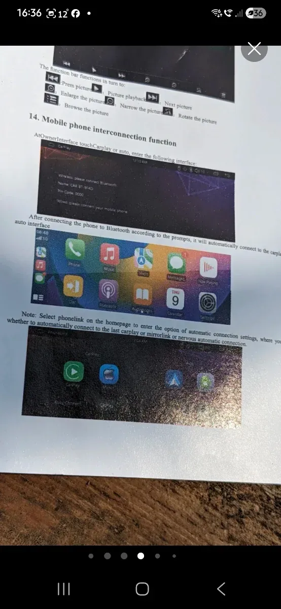 Radio Coche Multimedia CarPlay