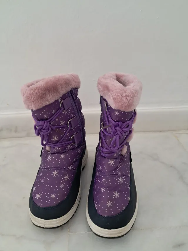 Botas Invierno Niña Tijuana Moradas